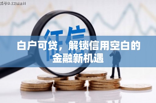 石台白户可贷，解锁信用空白的金融新机遇
