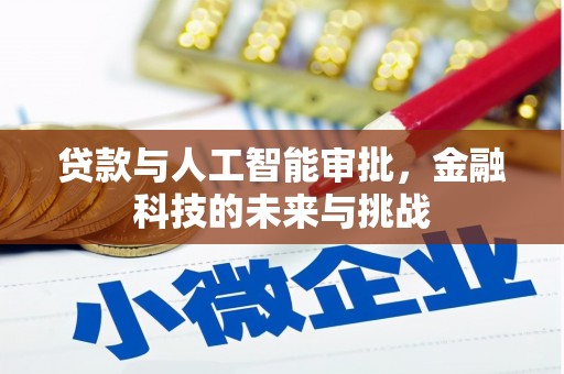石台贷款与人工智能审批，金融科技的未来与挑战