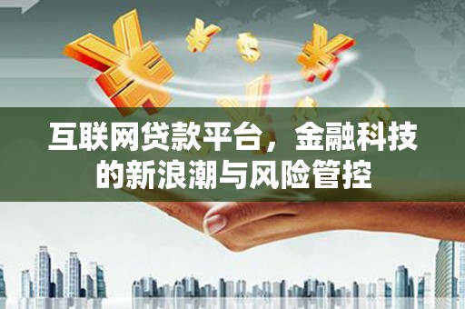 石台互联网贷款平台，金融科技的新浪潮与风险管控