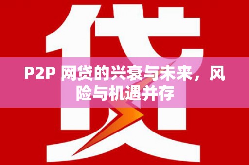 石台P2P 网贷的兴衰与未来，风险与机遇并存